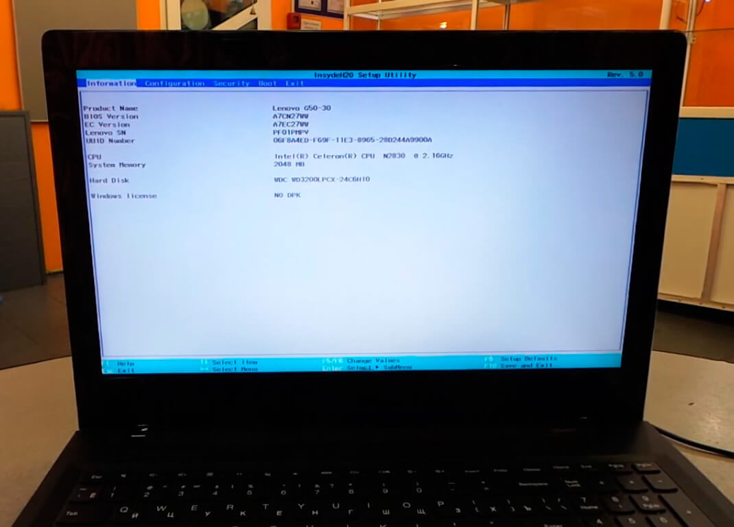 установка windows